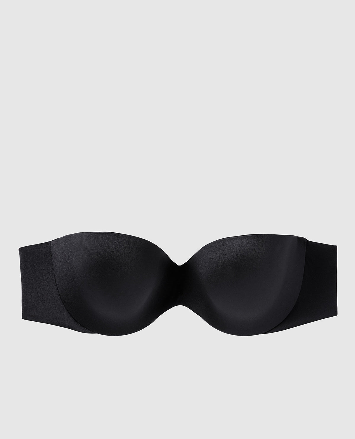 La Senza Strapless Lightly Lined Bra in Tuxedo Black