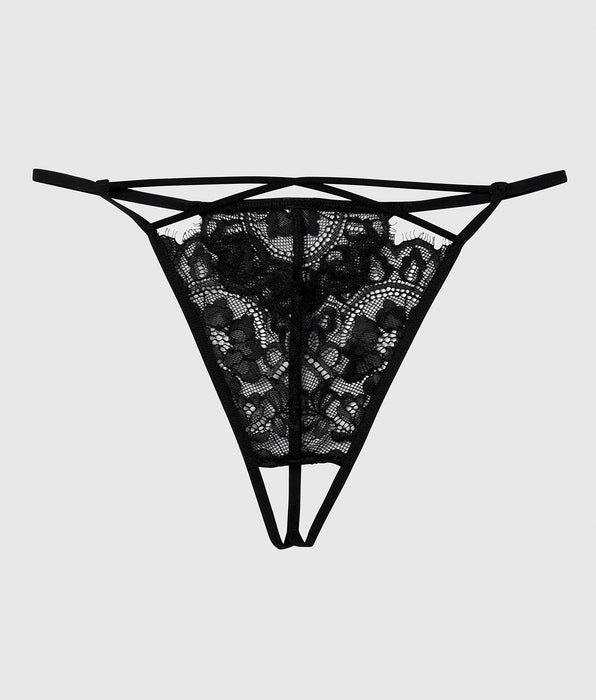 La Senza Crotchless G-String Panty