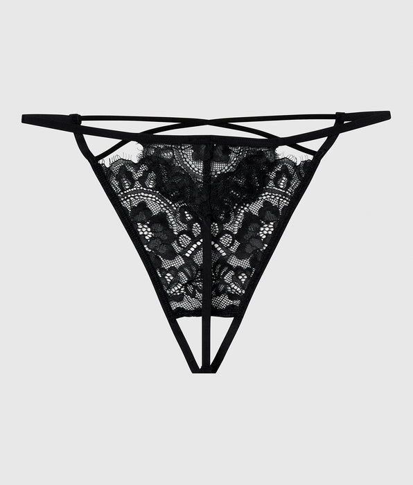 La Senza Crotchless G-String Panty