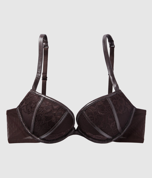 La Senza Soutien-gorge pigeonnant avec incrustation de dentelle