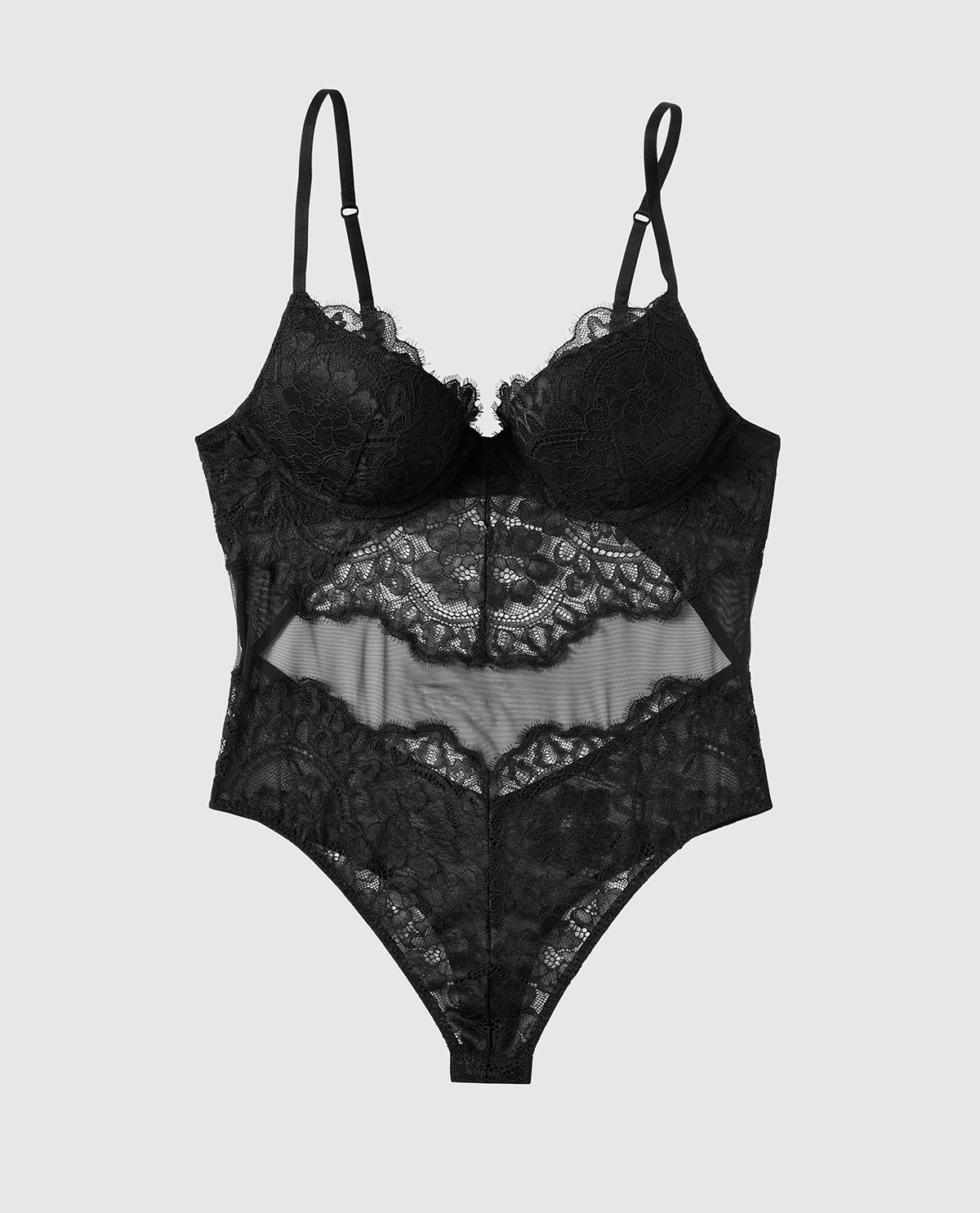 La Senza Push Up Lace Bodysuit
