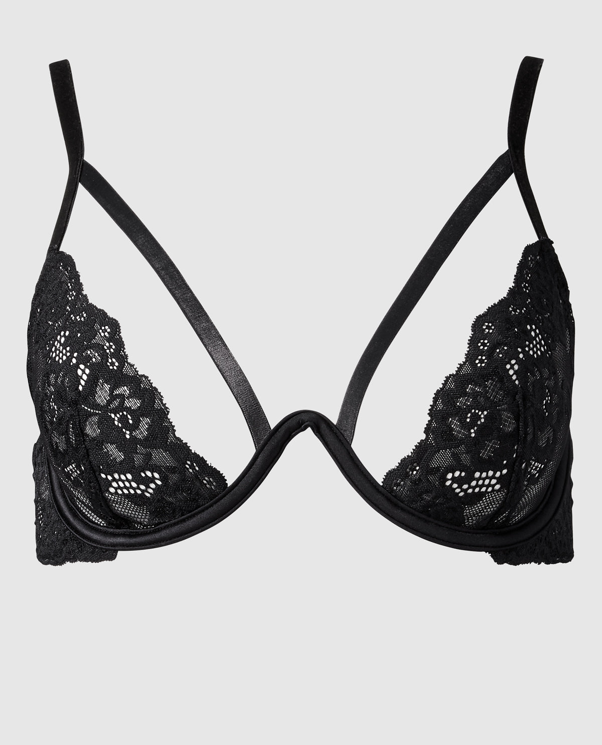 La Senza Unlined Lace Strappy Bra