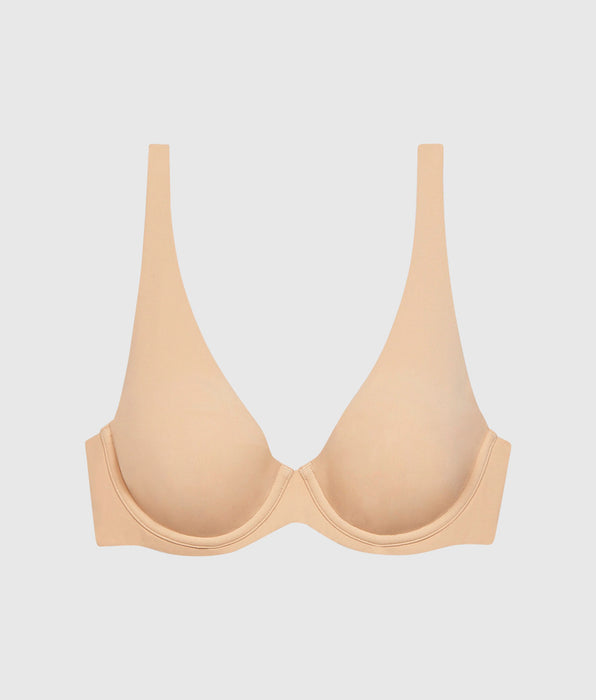 La Senza Unlined Microfiber Bra in Rosetan