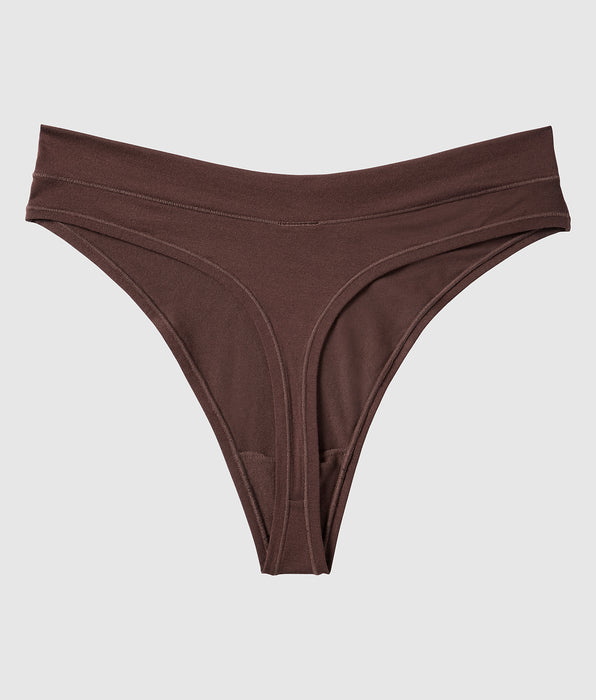 La Senza Tanga à jambe échancrée doux confort