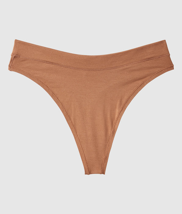 La Senza Smooth Comfort High Leg Thong Panty