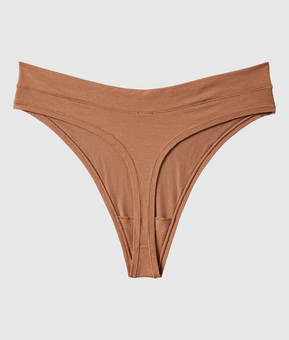 La Senza Smooth Comfort High Leg Thong Panty