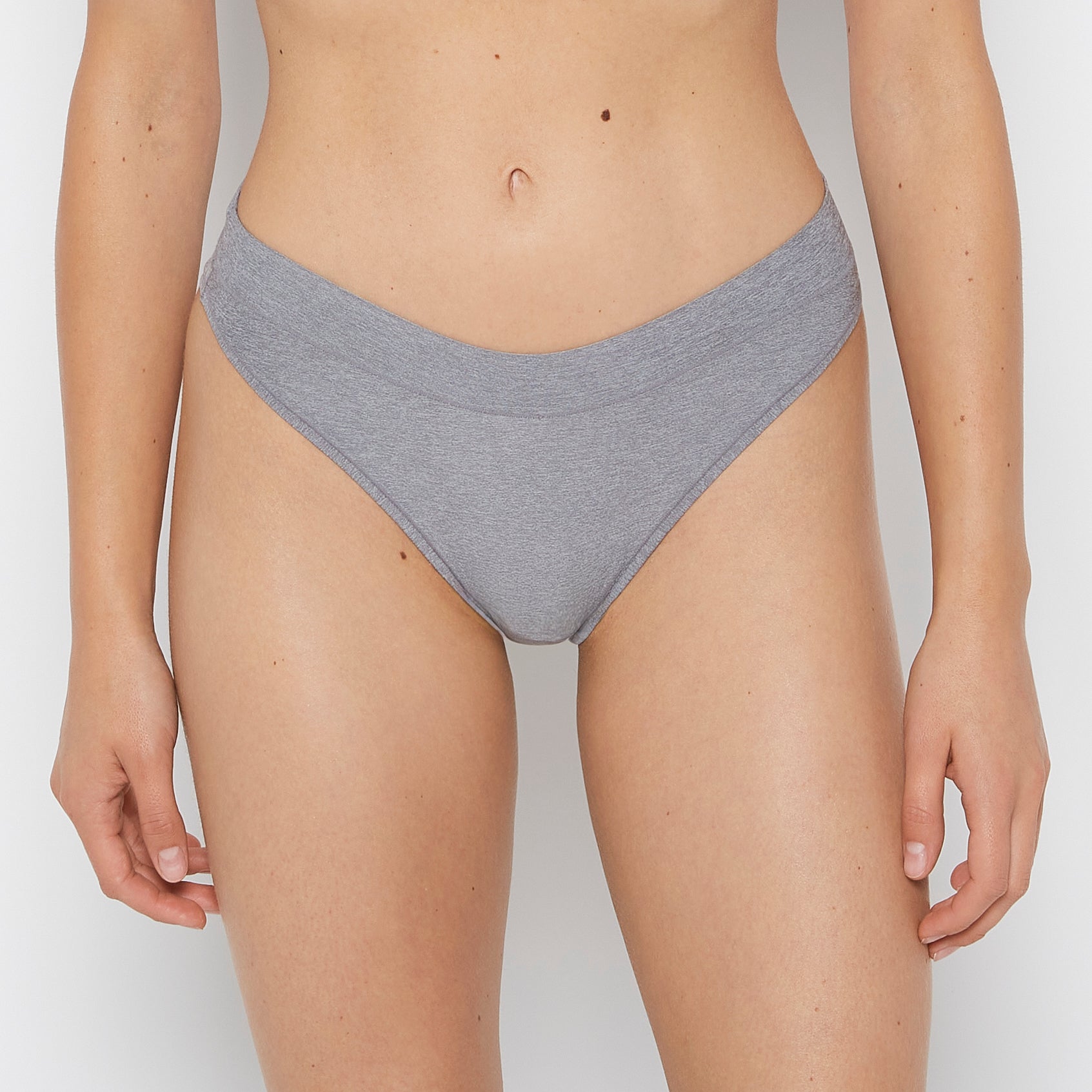 La Senza Smooth Comfort High Leg Bikini Panty in Night Owl