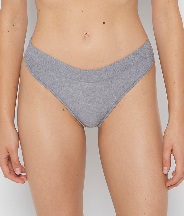 La Senza Smooth Comfort High Leg Bikini Panty in Night Owl