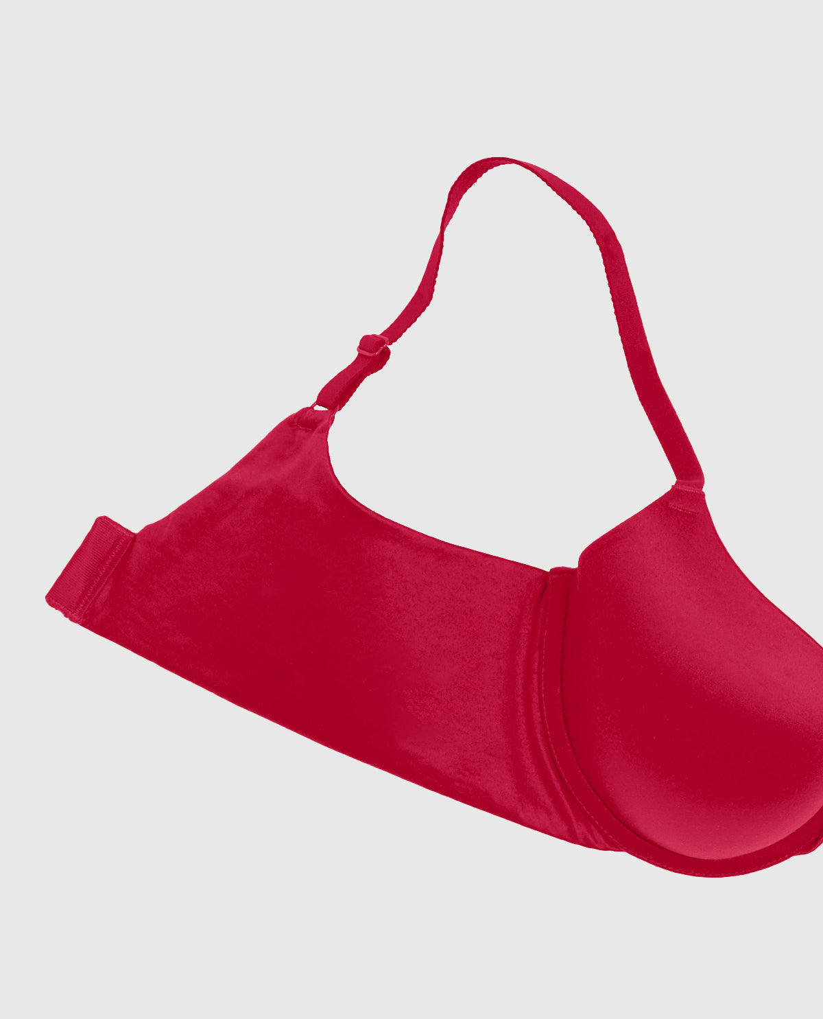 La Senza Comfort Lightly Lined Demi Bra in Cosmo Red
