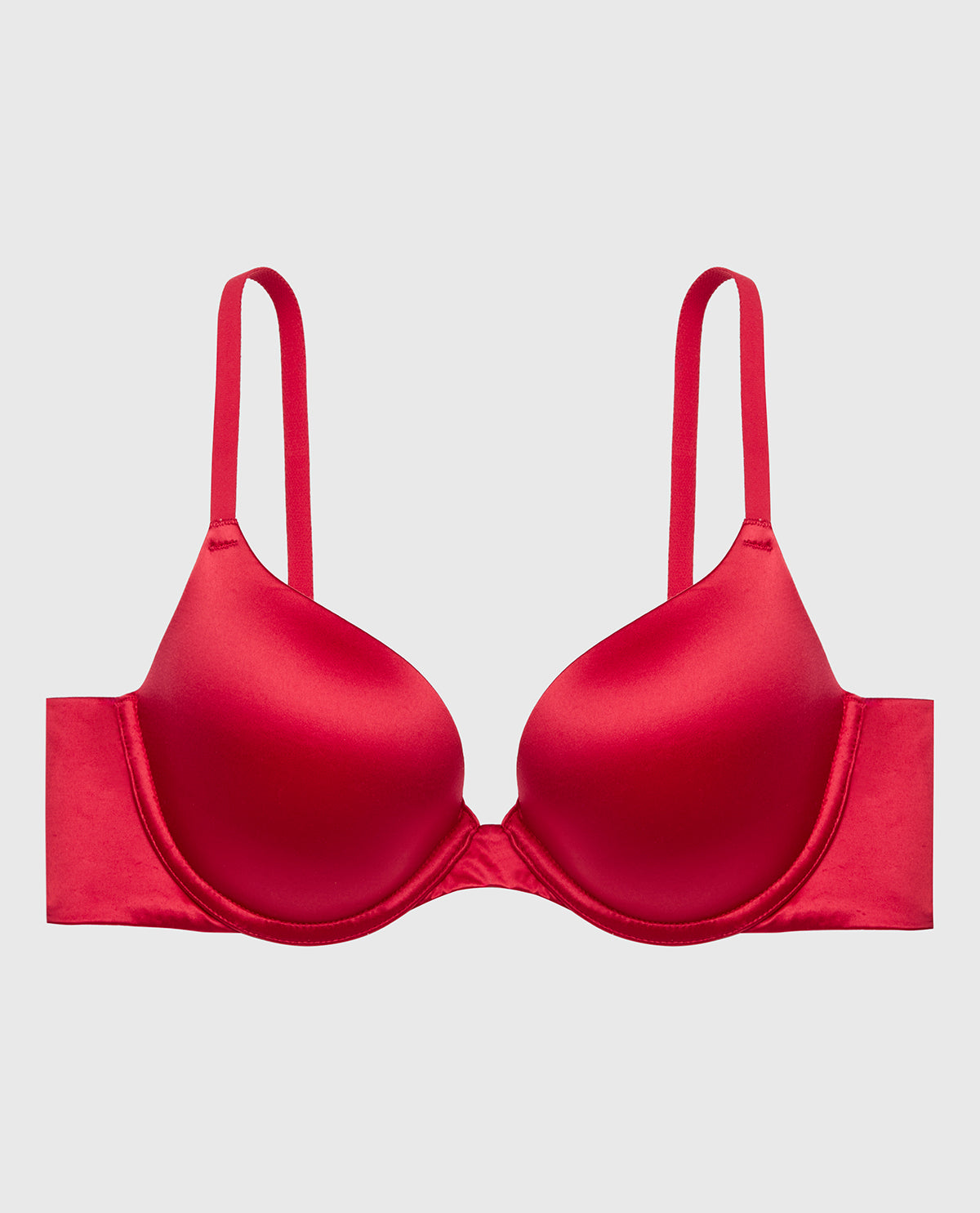 La Senza Comfort Lightly Lined Demi Bra in Crimson