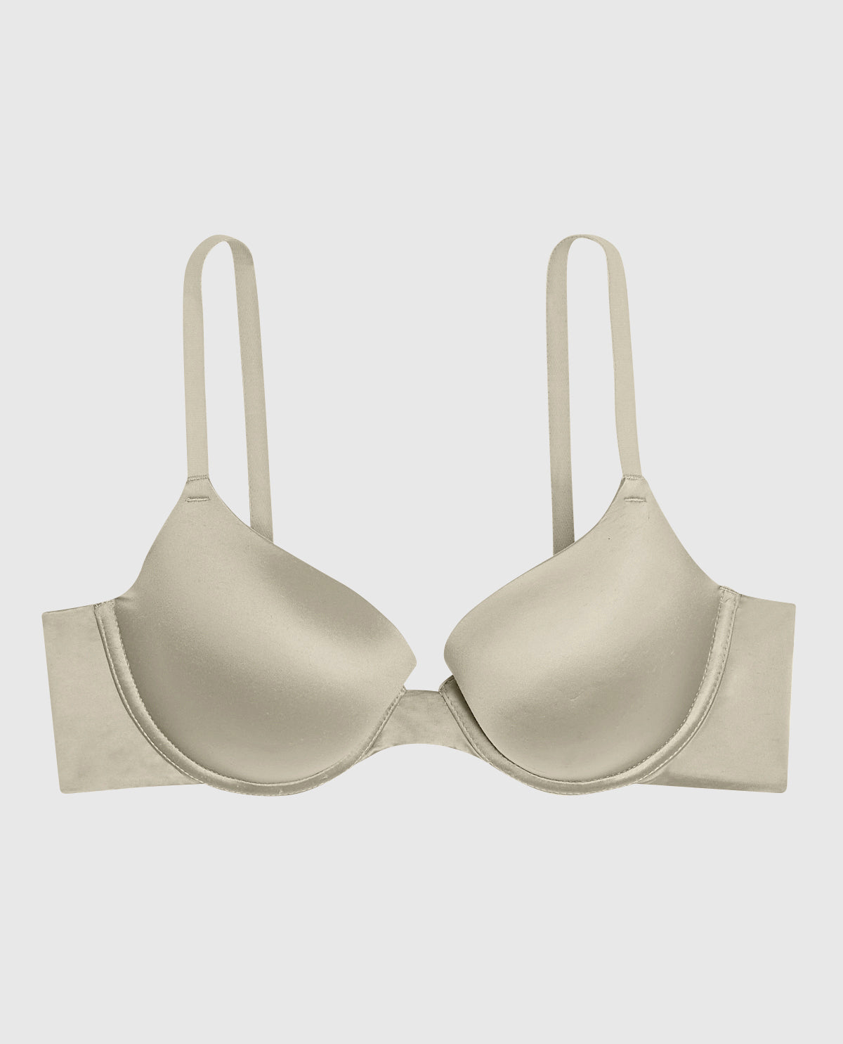 La Senza Lightly Lined Demi Bra in Stone Grey