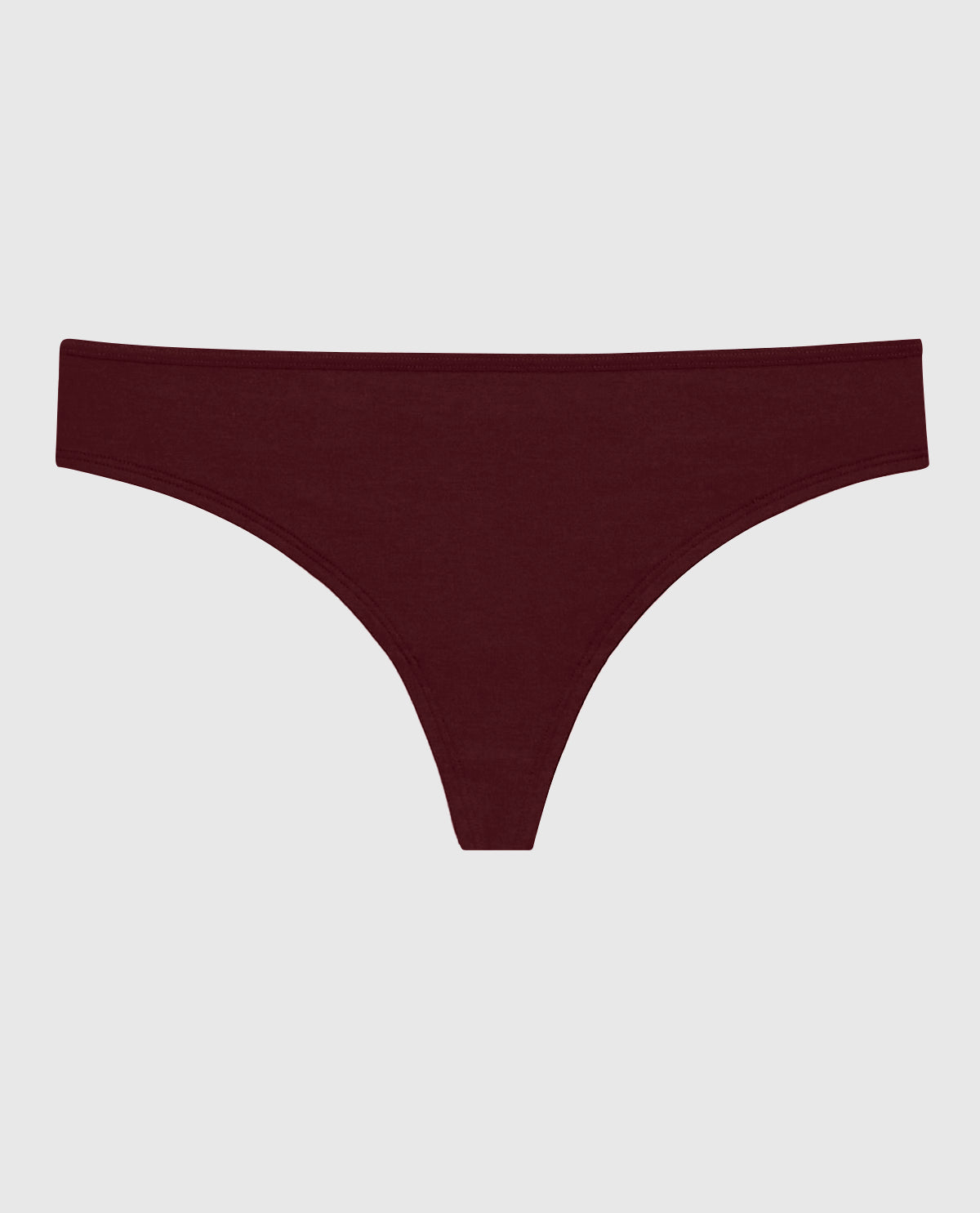 La Senza Tanga Ultrasoft en modal rouge vin