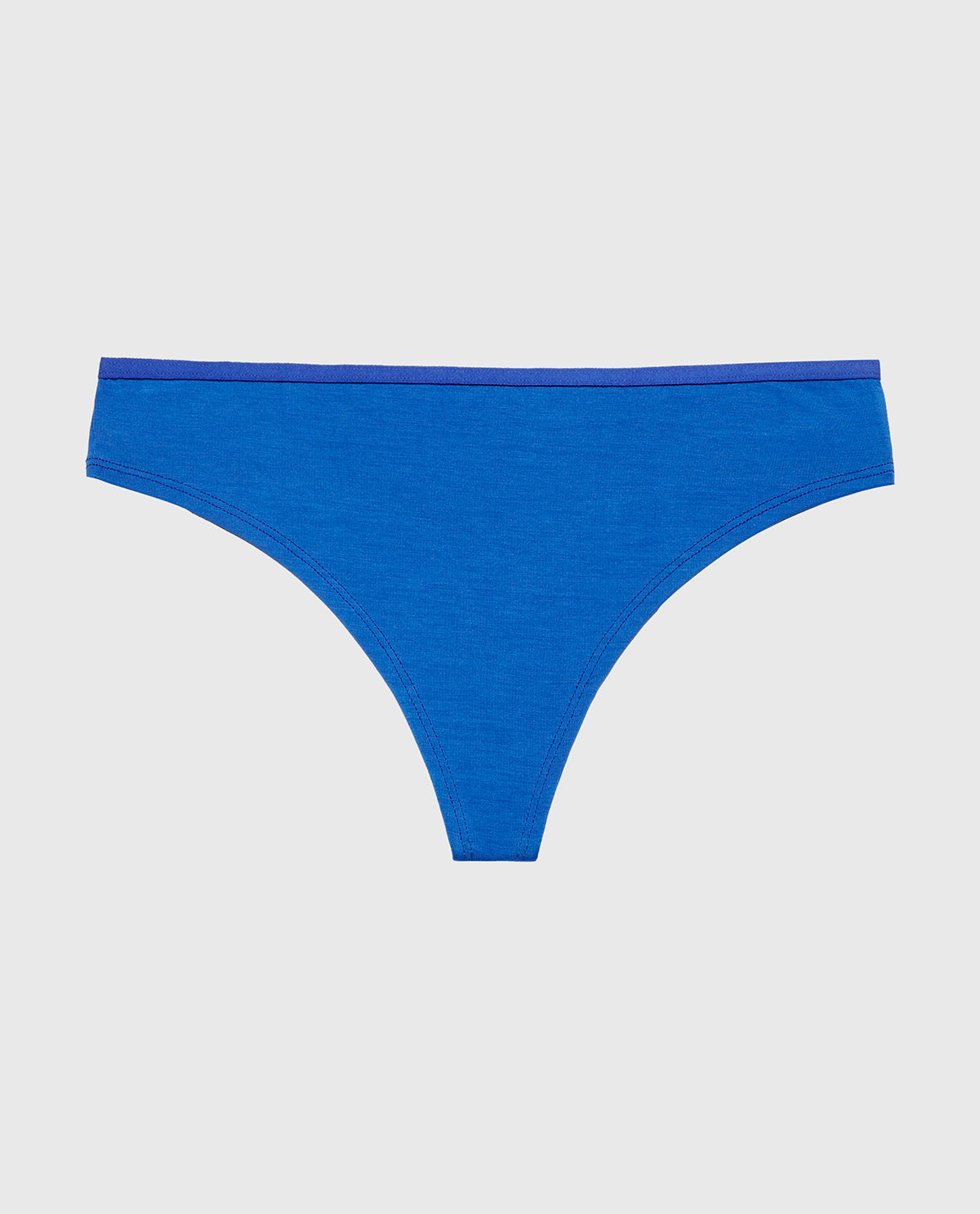 La Senza Ultrasoft Modal Thong Panty in Dazzling Blue