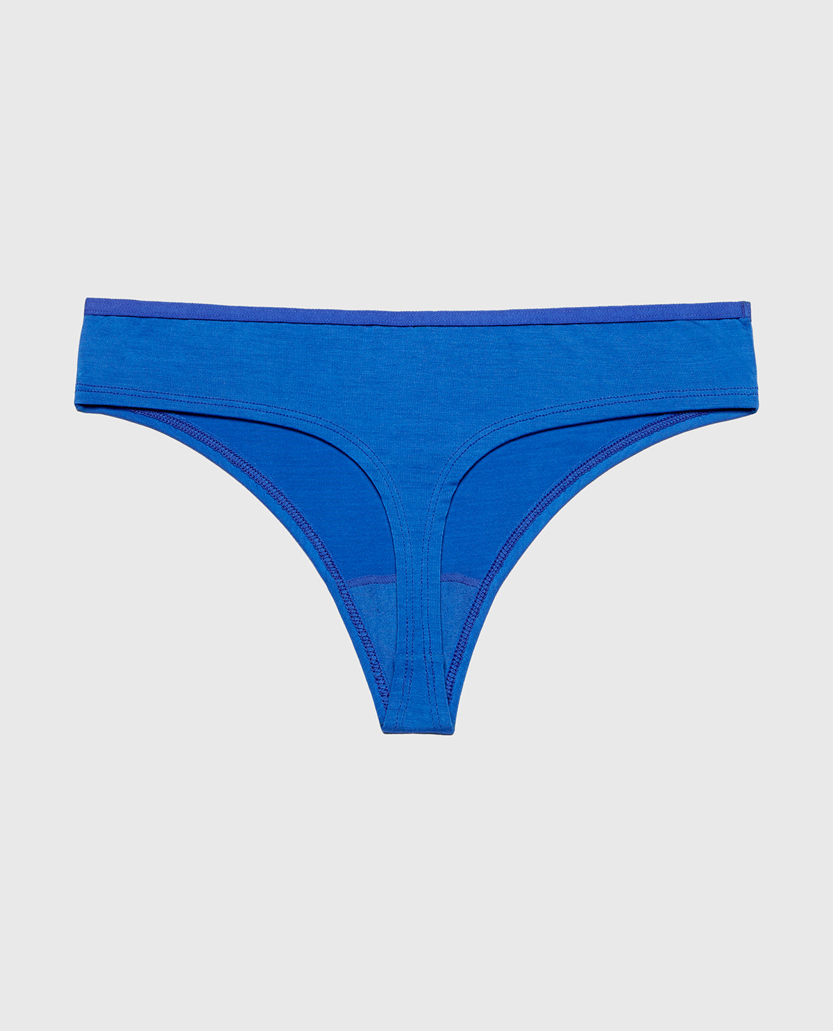 La Senza Ultrasoft Modal Thong Panty in Dazzling Blue
