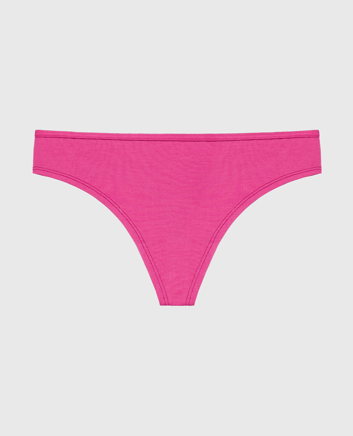 La Senza Ultrasoft Modal Thong Panty in Fuchsia Red