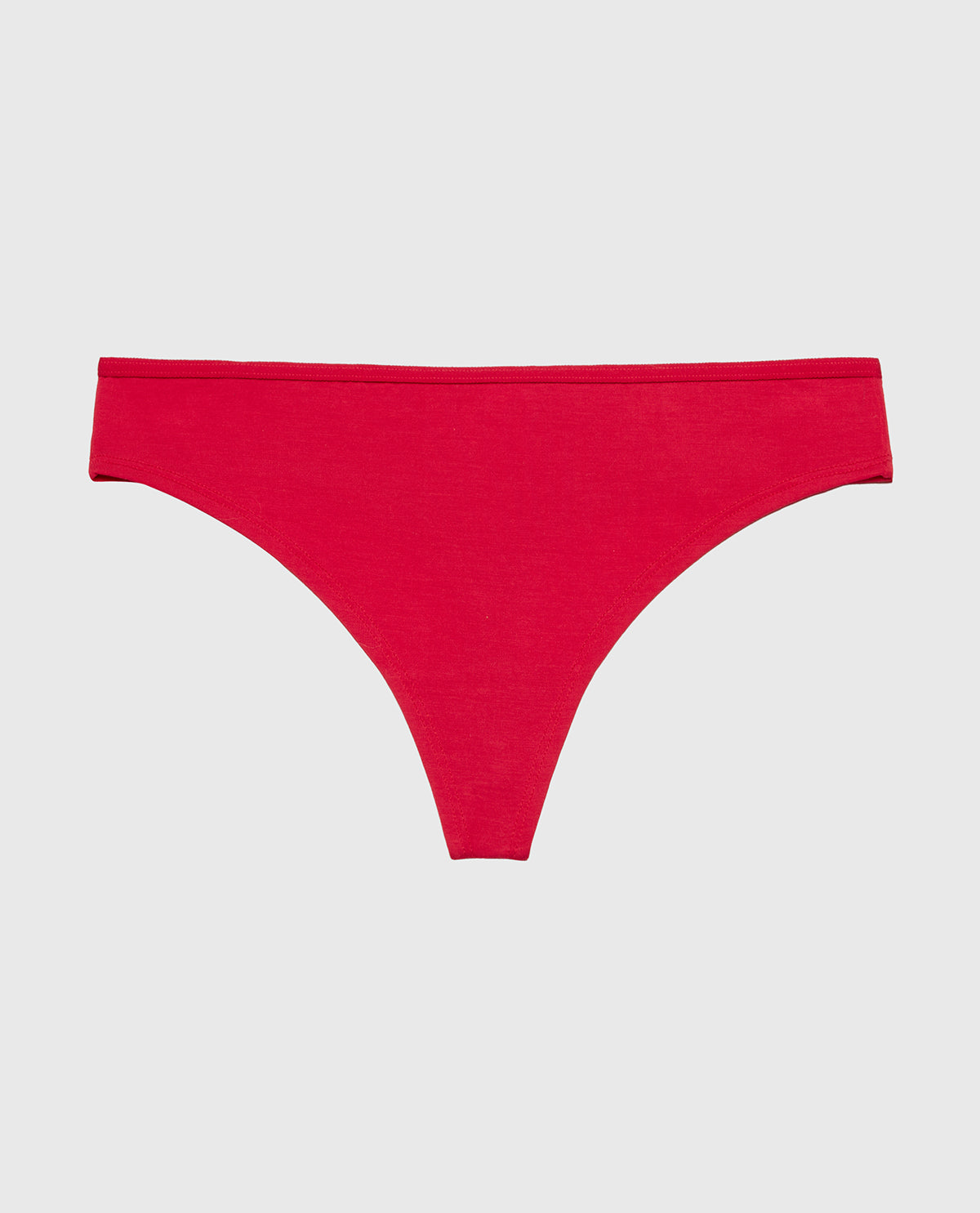 La Senza Ultrasoft Modal Thong Panty in Crimson