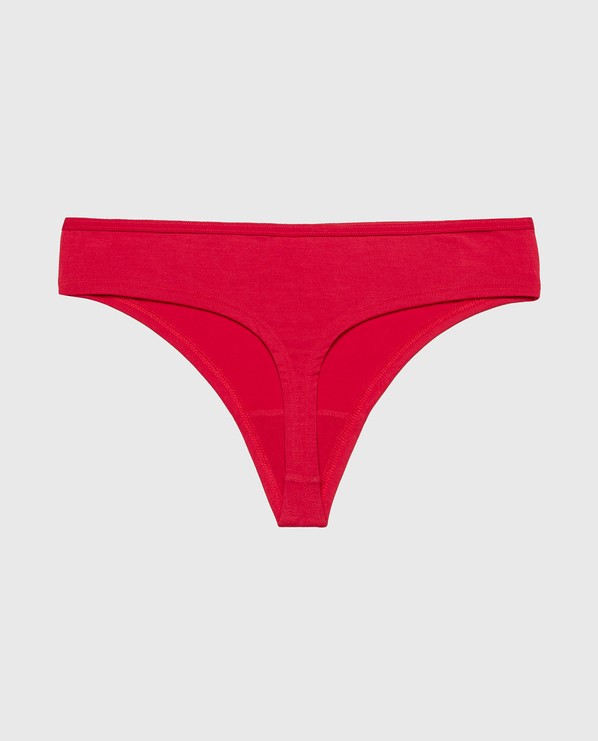 La Senza Ultrasoft Modal Thong Panty in Crimson