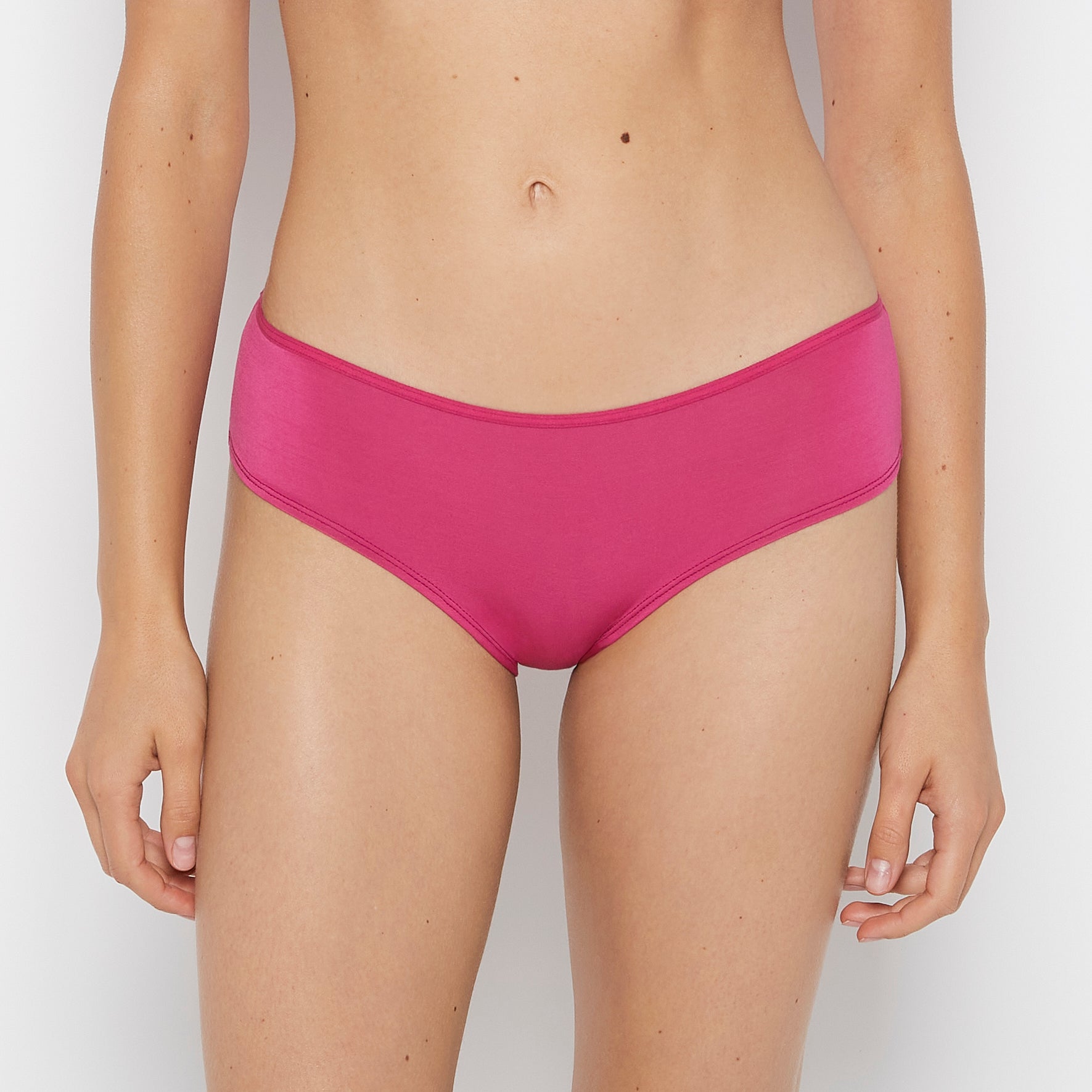 La Senza Ultrasoft Modal Hipster Panty in Fuchsia Red