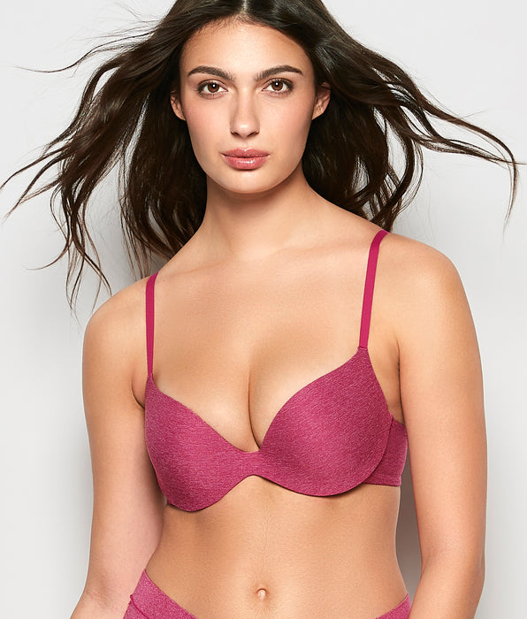 La Senza Smooth Comfort Push Up Bra in Electric Rouge