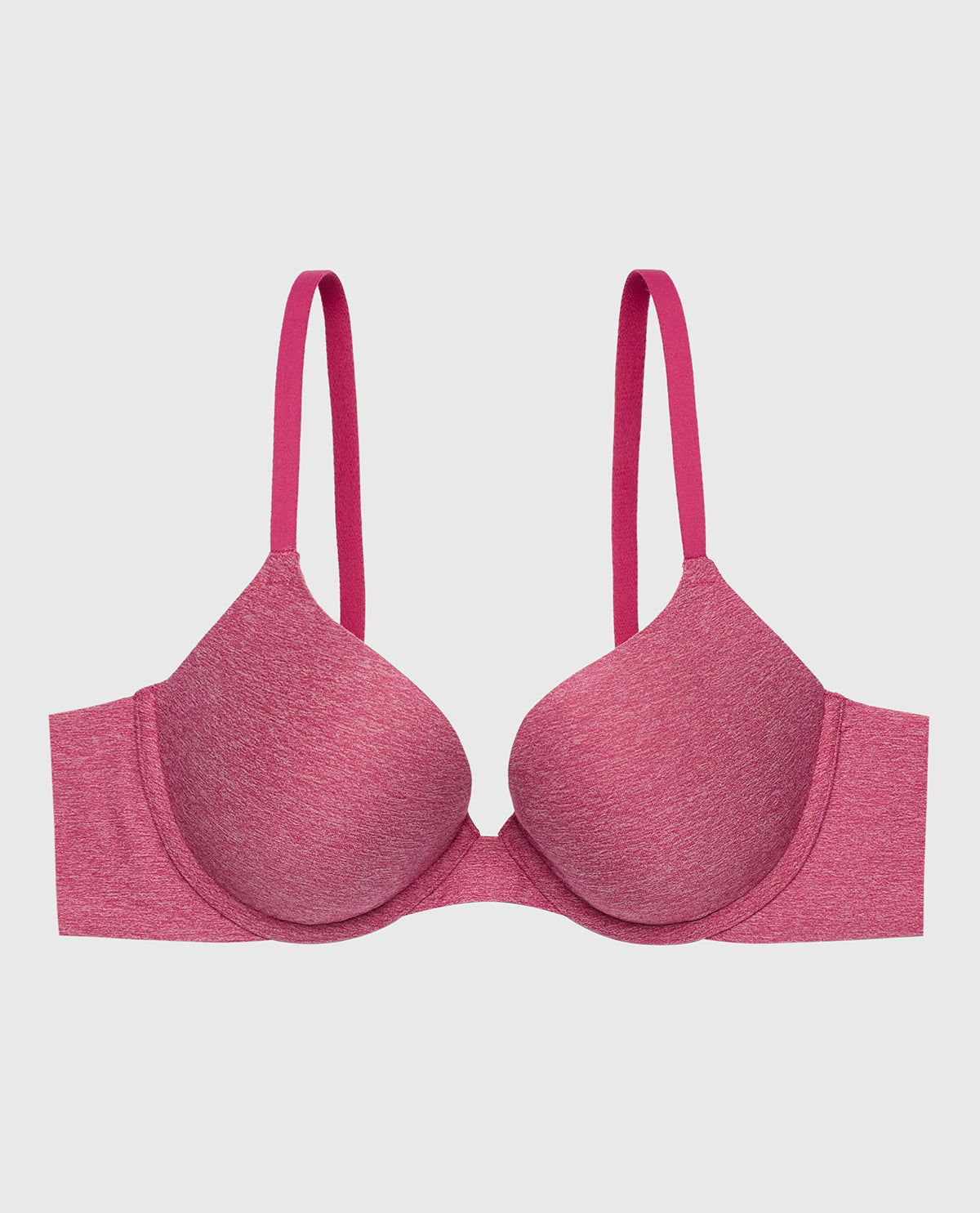 La Senza Comfort Lightly Lined Demi Bra in Electric Rouge