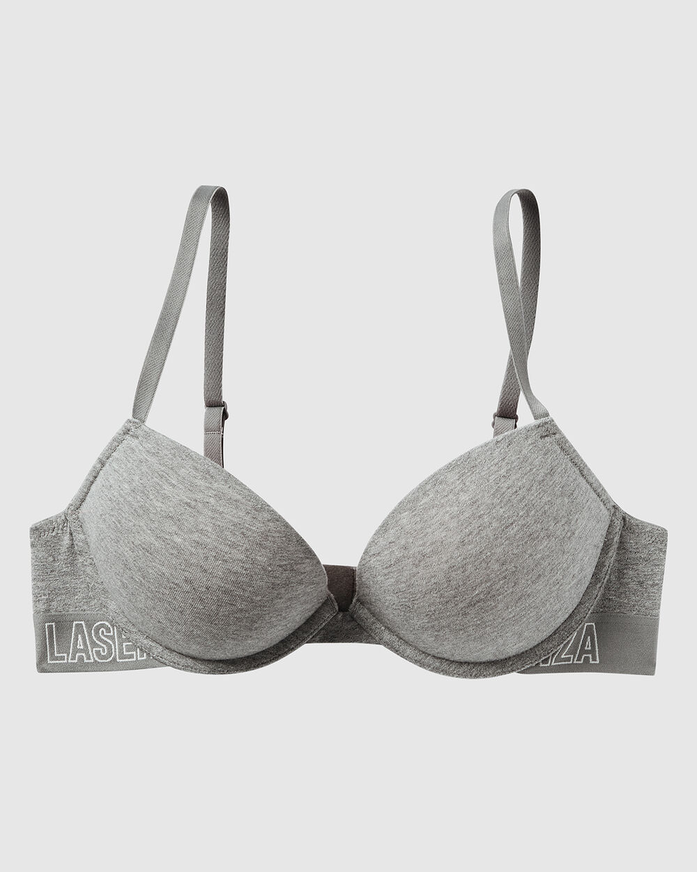 La Senza Push Up Bra in Chill Grey