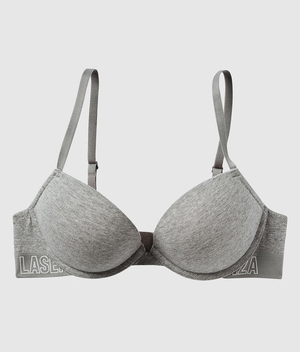 La Senza Push Up Bra in Chill Grey