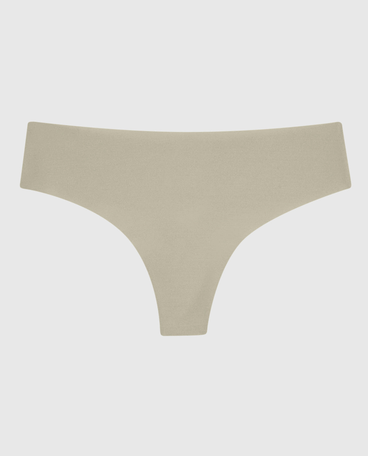La Senza No Show Thong Panty in Stone Grey
