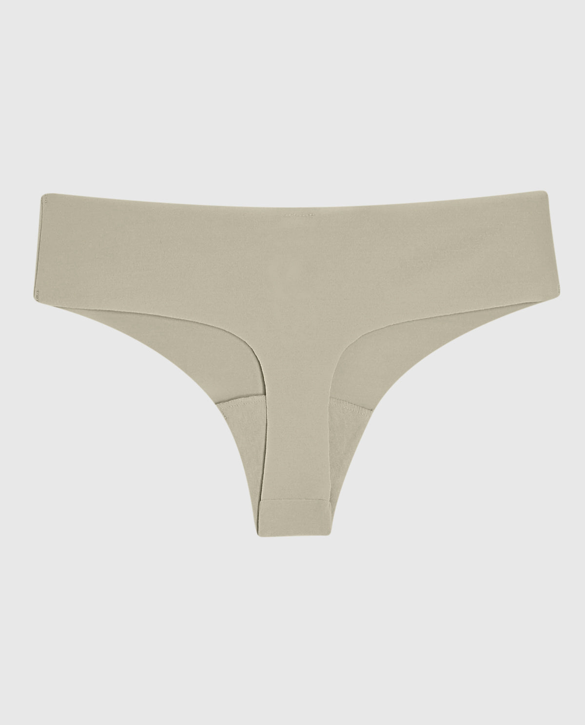 La Senza No Show Thong Panty in Stone Grey