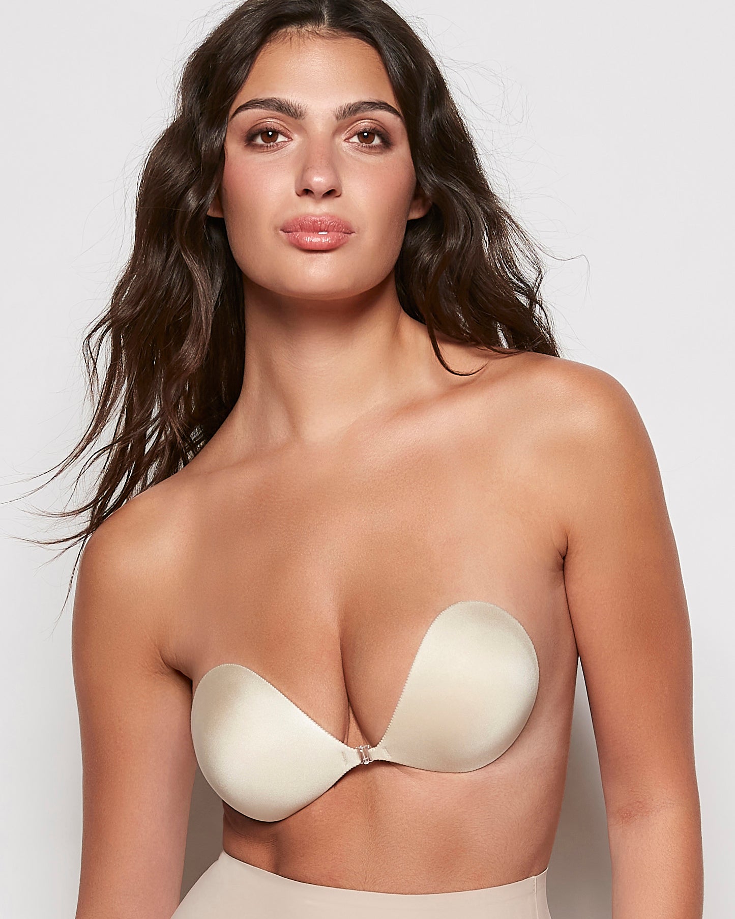 La Senza Lightly Lined Feather-Lite Backless Bra in Rosetan