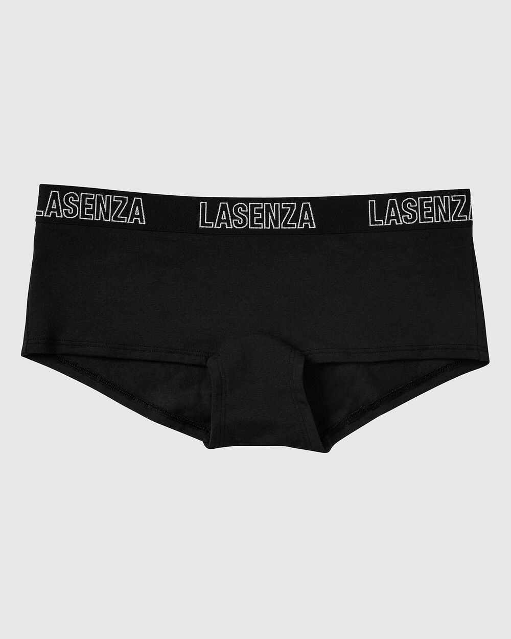 La Senza Boyshort Panty in Tuxedo Black