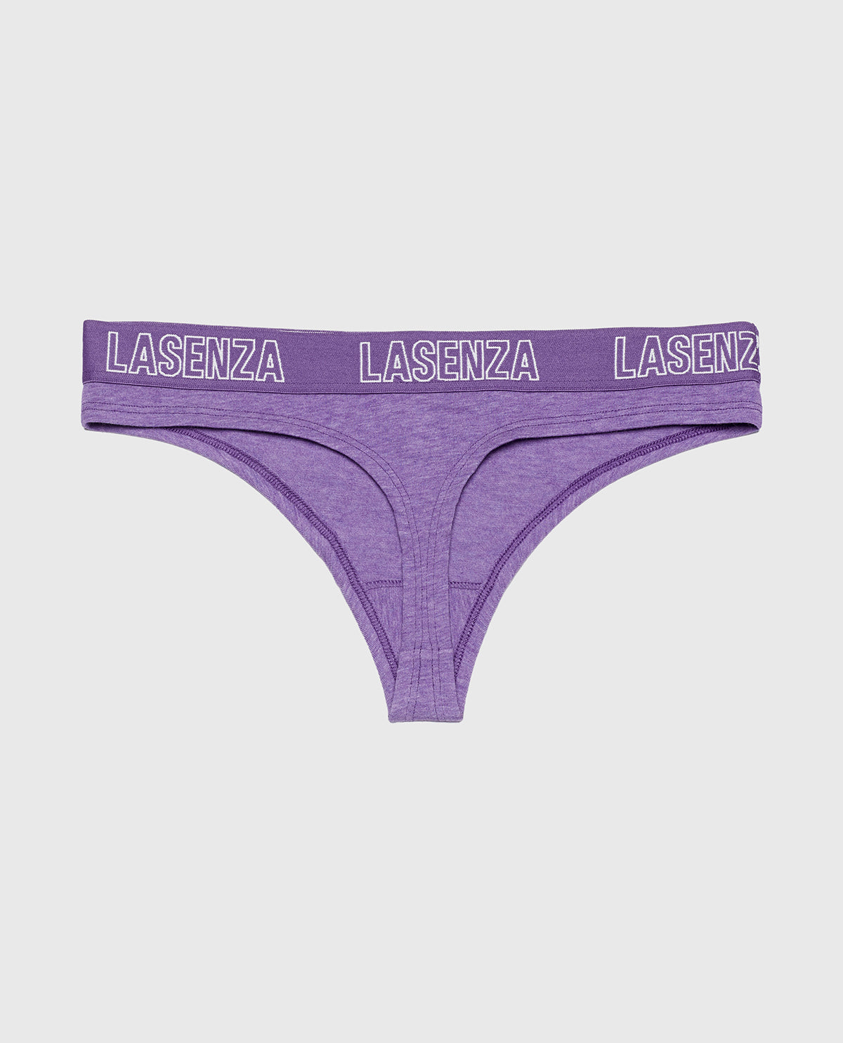 La Senza Thong Panty in Purple Opulence Heather