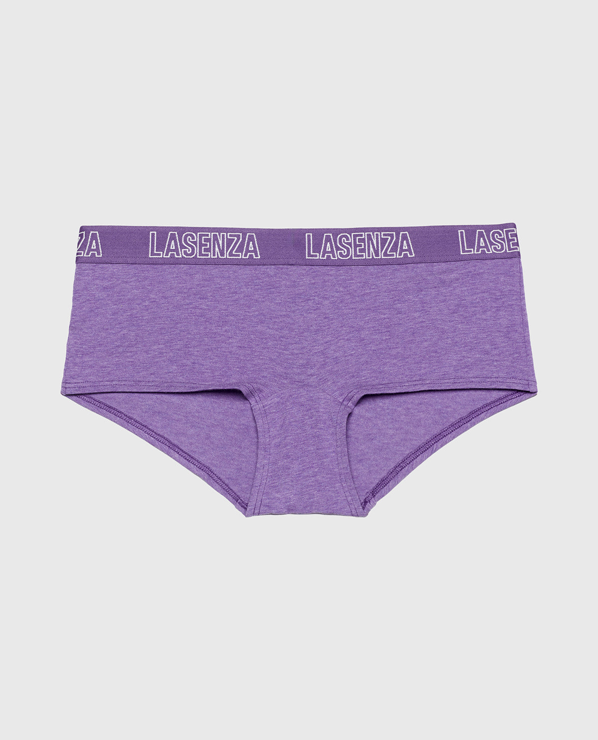 La Senza Boyshort Panty in Purple Opulence Heather