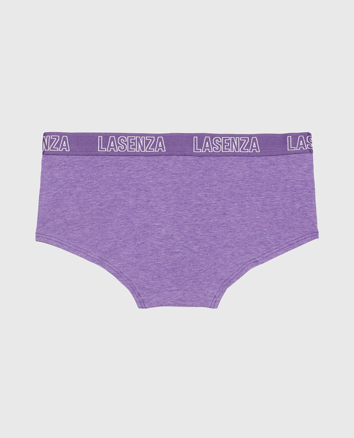 La Senza Boyshort Panty in Purple Opulence Heather