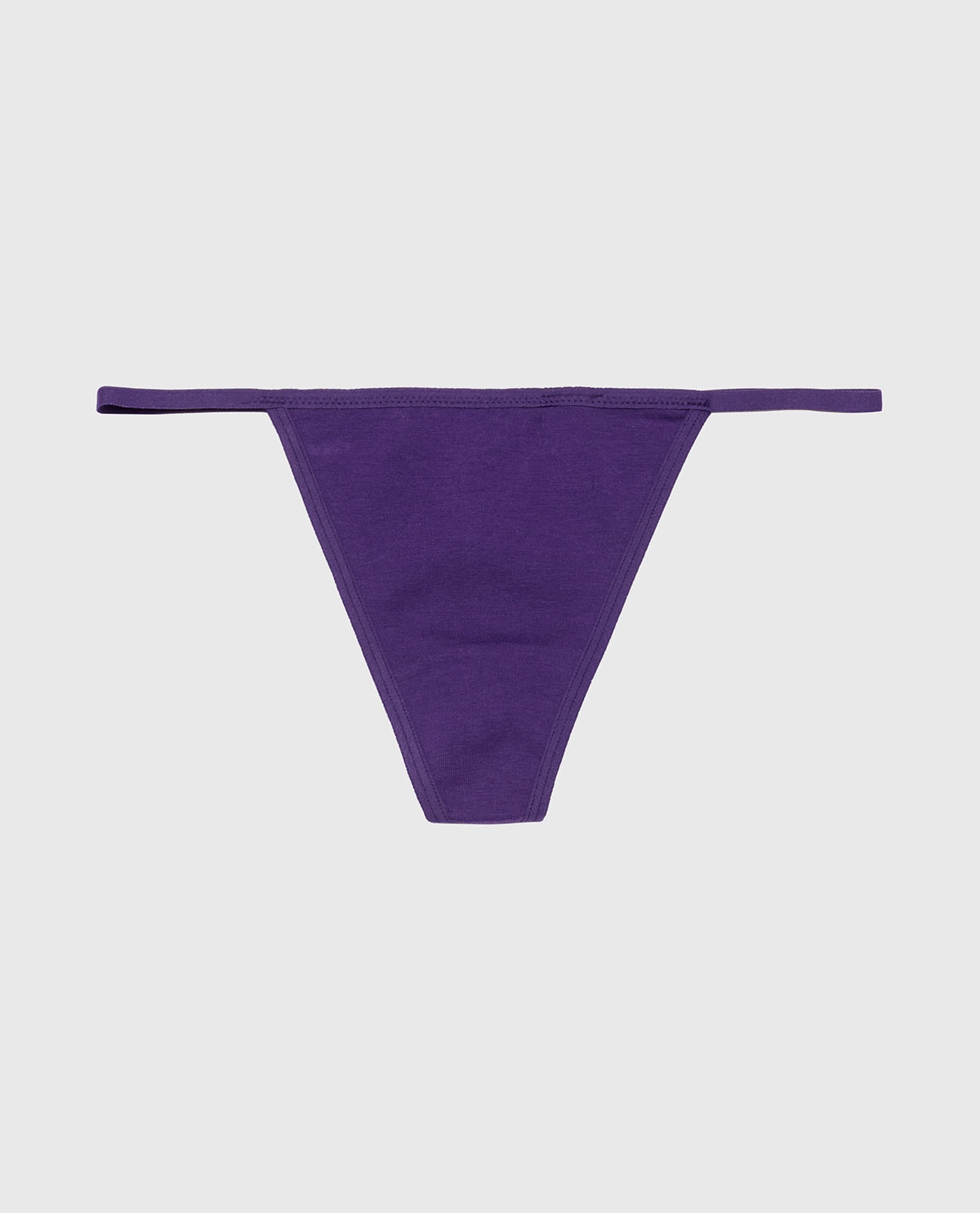 La Senza Cotton G-String Panty in Petunia Purple