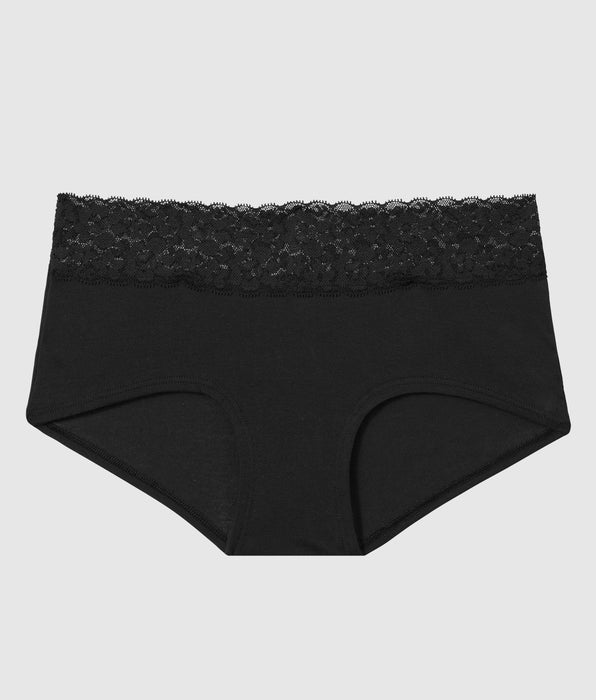 La Senza Culotte garçonne avec bordure en dentelle