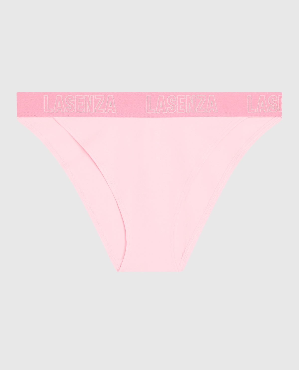 La Senza High Leg Cheeky Panty with Logo in Pink