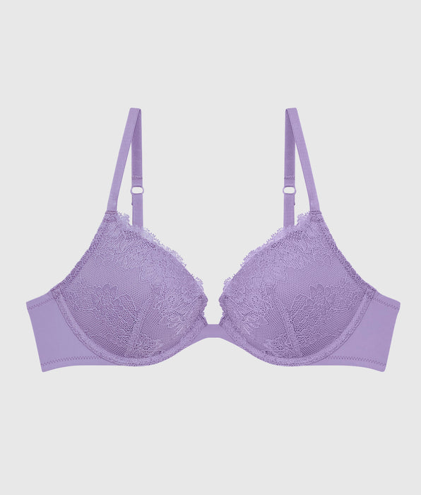 La Senza Soutien-gorge pigeonnant plongeant avec incrustation de dentelle