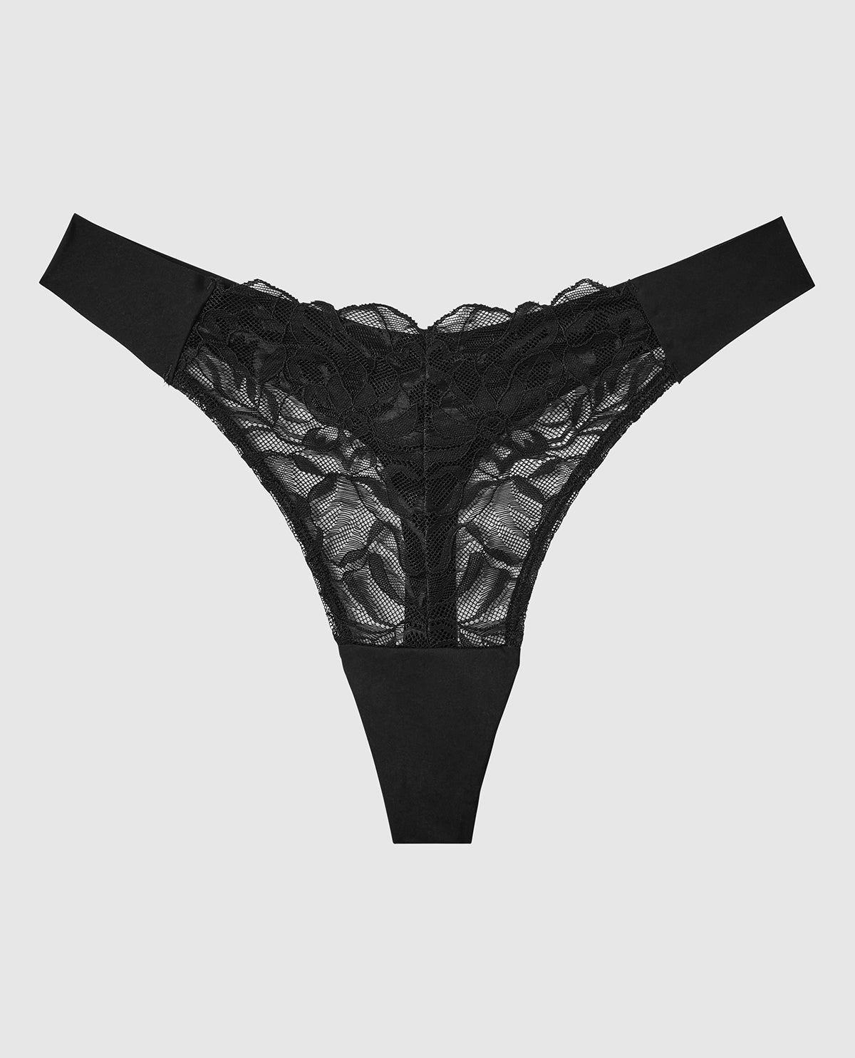 La Senza Tanga à jambe échancrée en dentelle