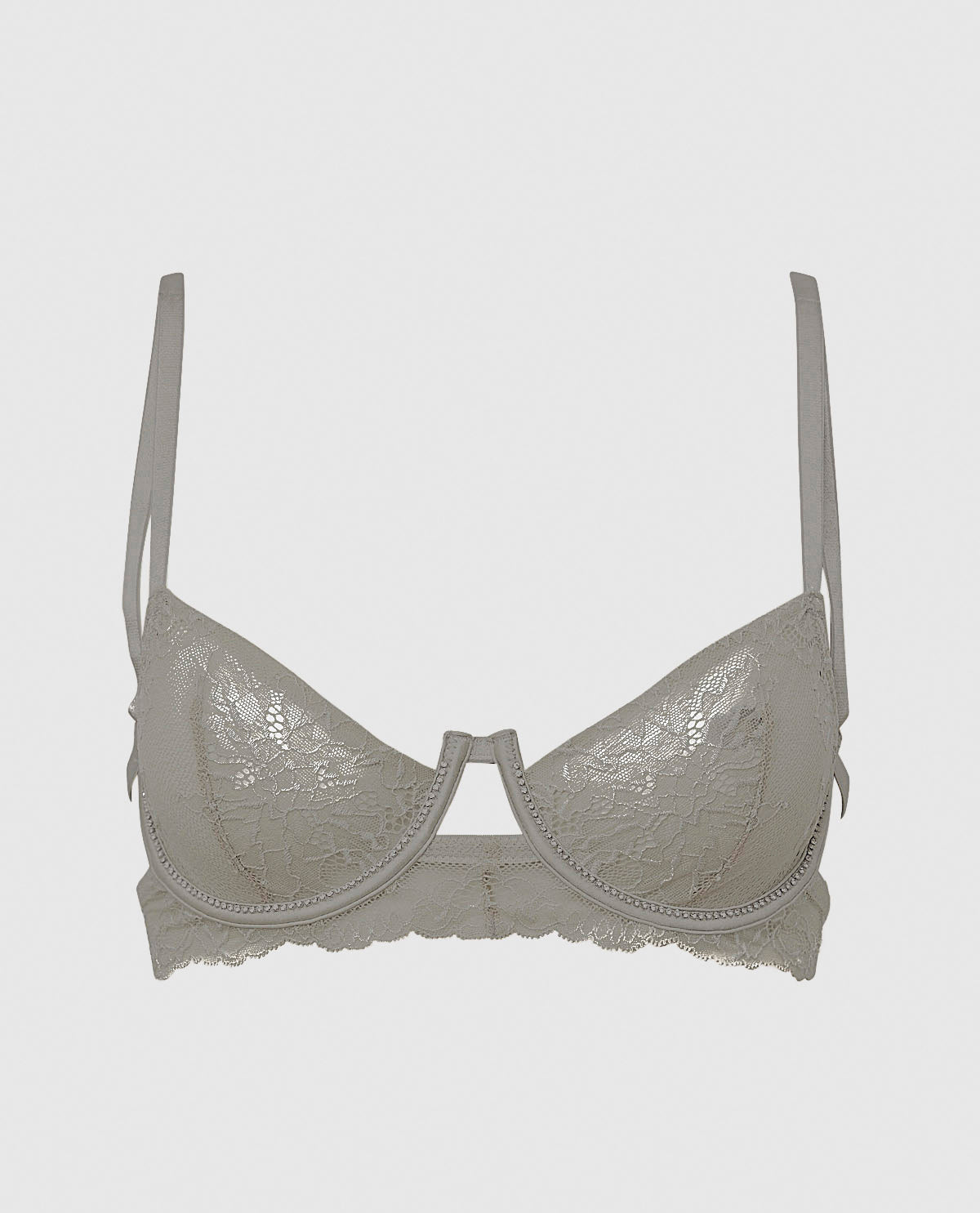 La Senza Unlined Balconette Lace Bra with Allover Lace