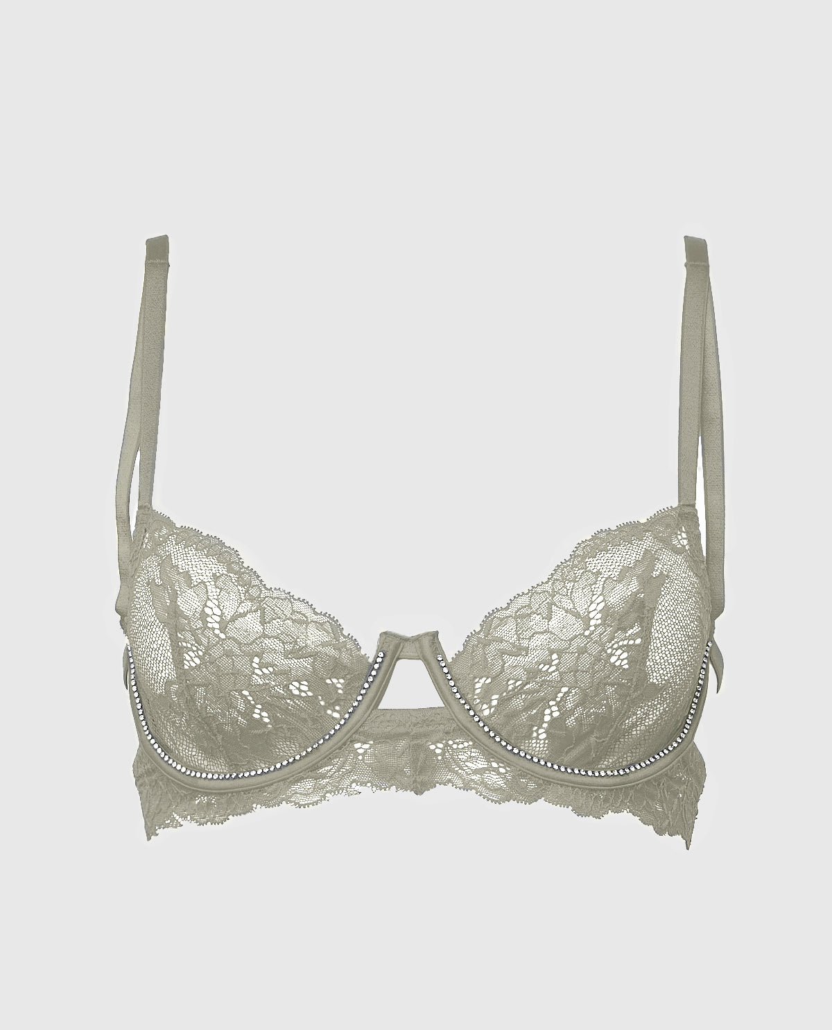 La Senza Unlined Balconette Lace Bra with Allover Lace