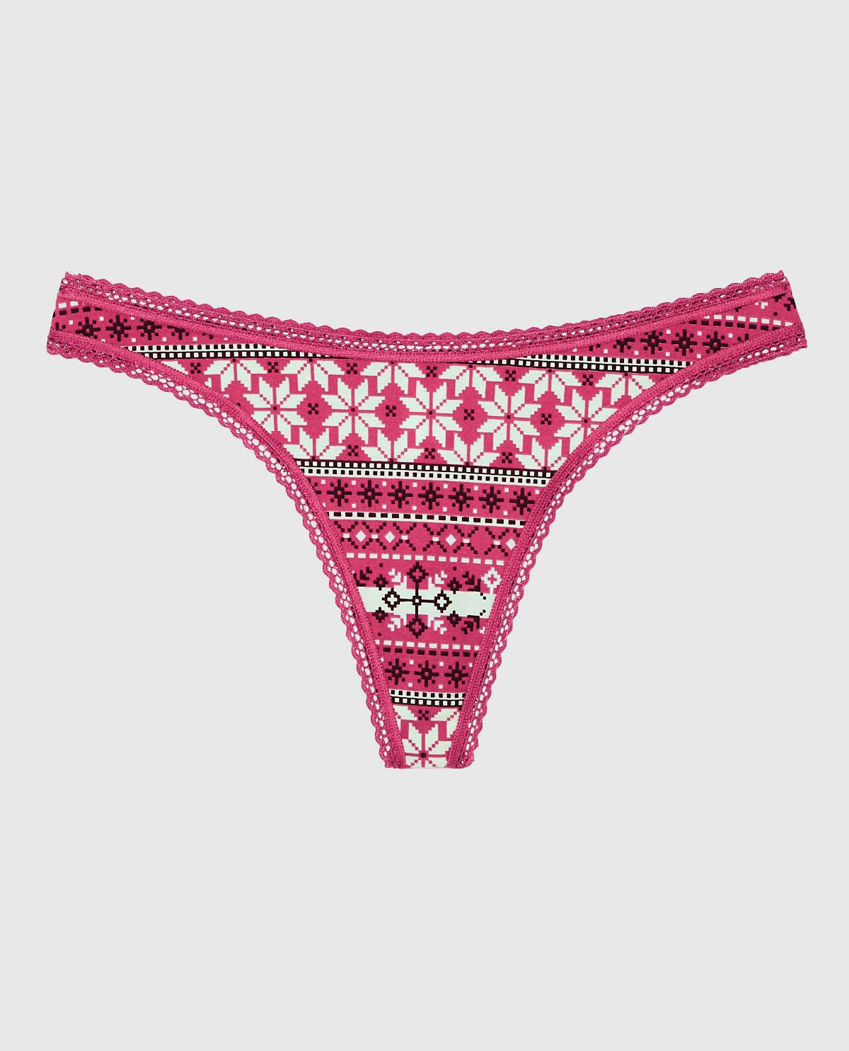 La Senza Remix Cotton Thong Panty