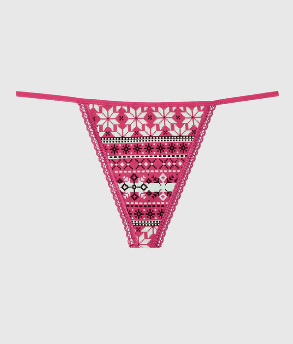 La Senza Remix Cotton G-String Panty