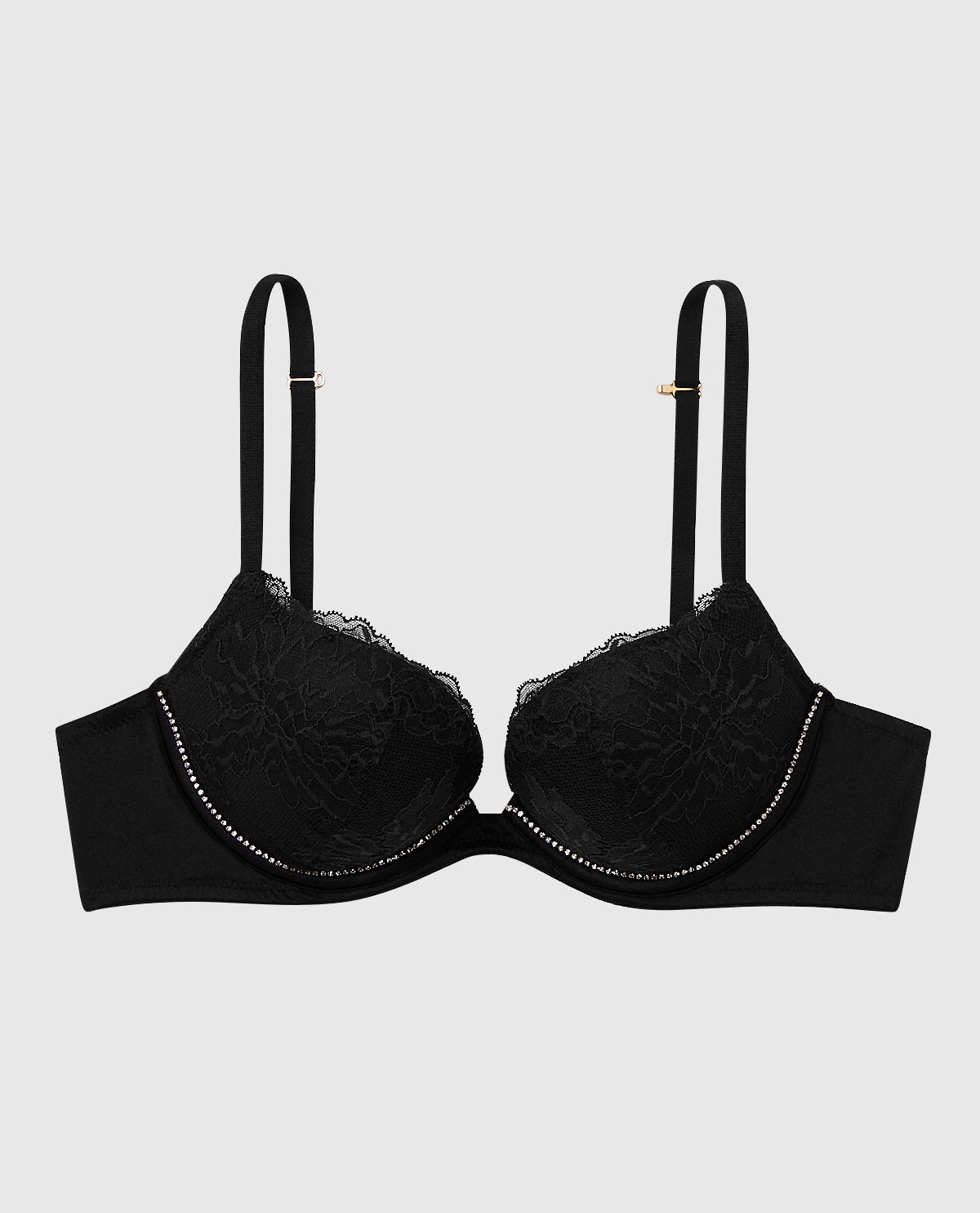 La Senza Push Up Bra with Allover Lace