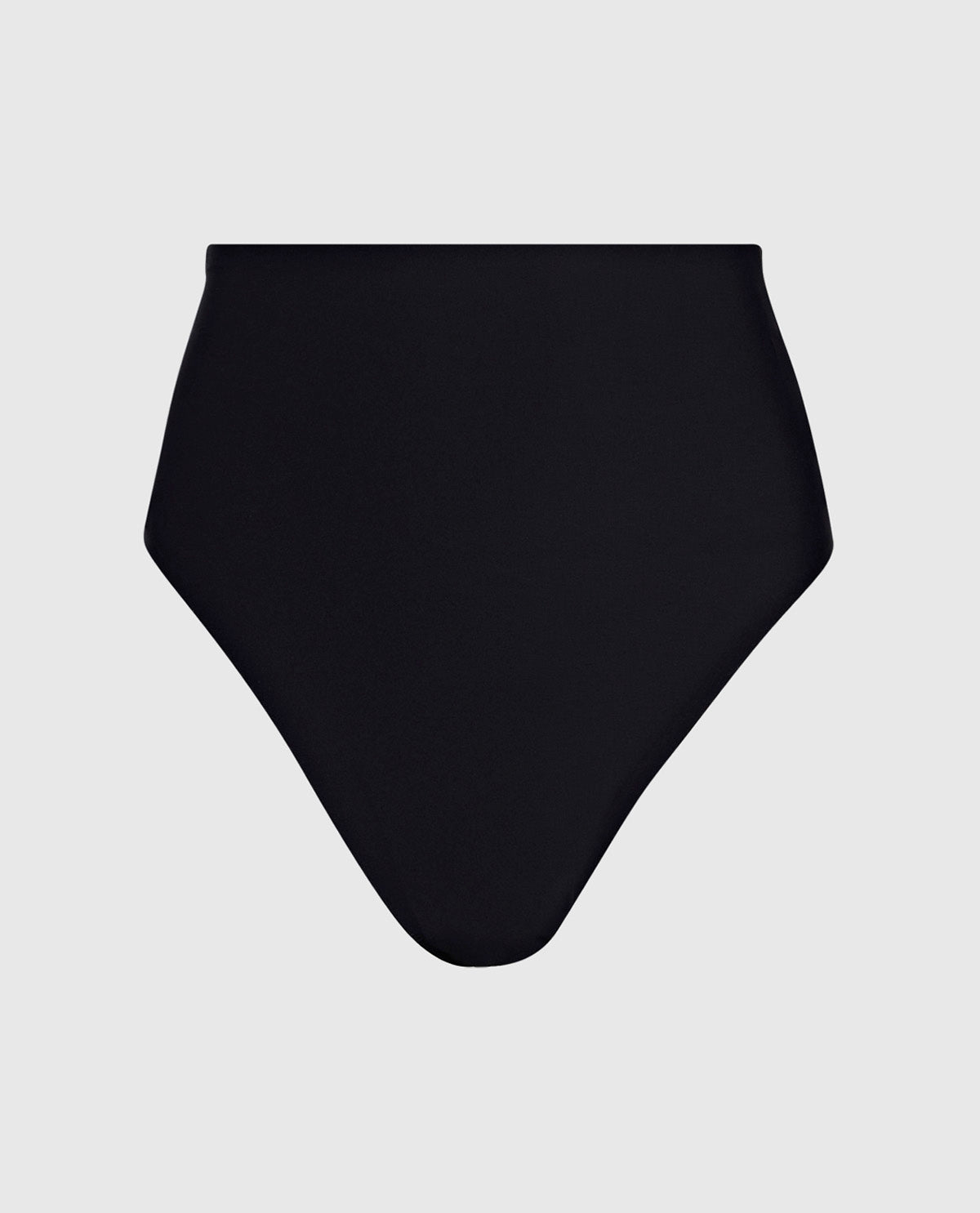 La Senza High Waist Smoothing Thong Panty in Tuxedo Black
