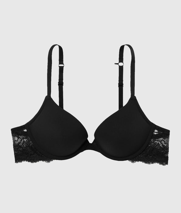 La Senza Soutien-gorge pigeonnant plongeant avec côté en dentelle