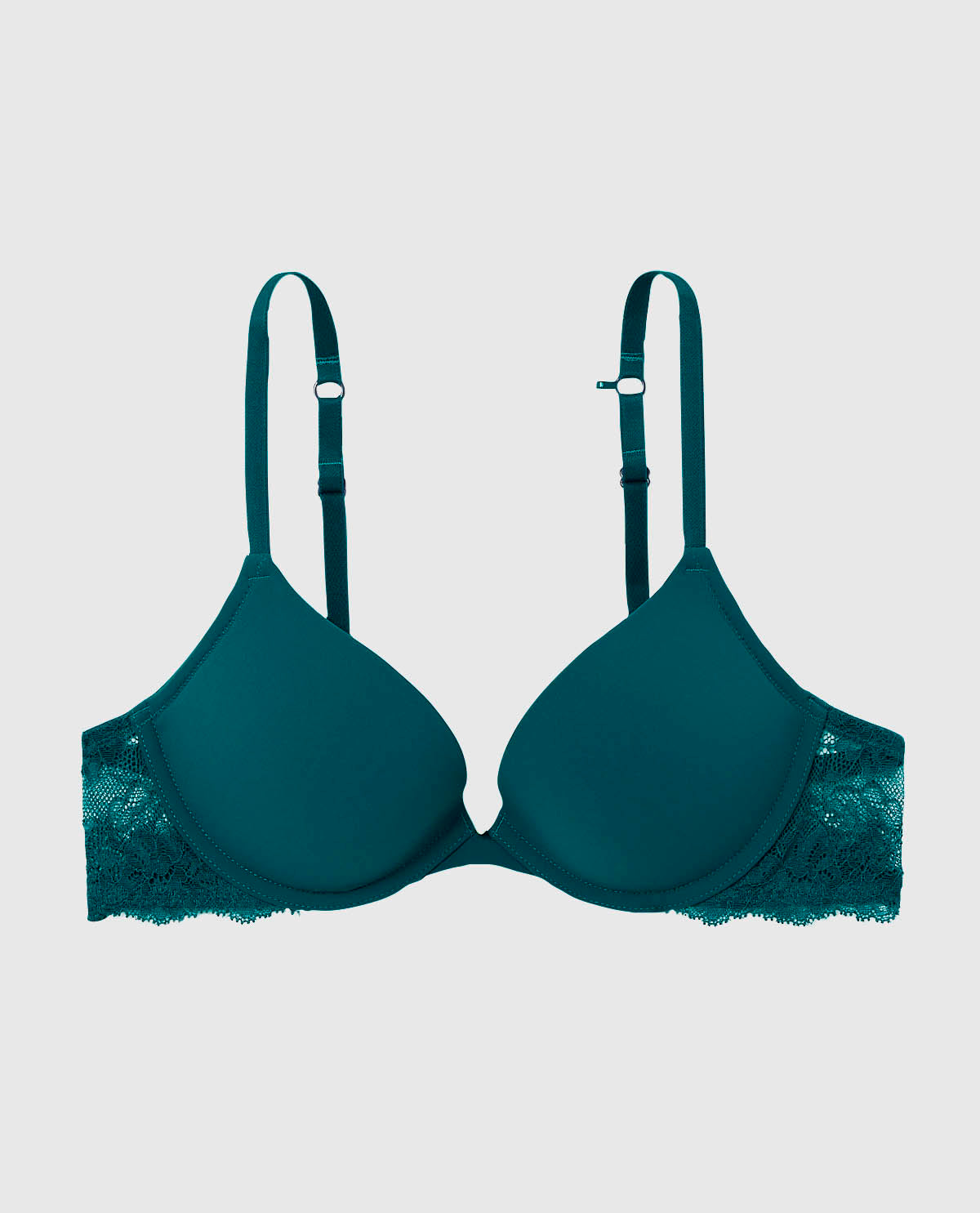 La Senza Smooth Push Up Plunge Bra with Lace Wing