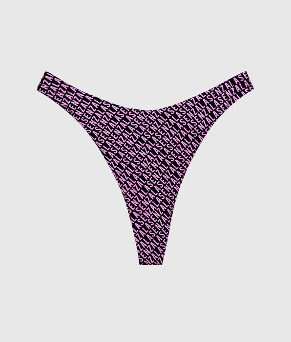 La Senza No Show Invisible High Leg Thong Panty