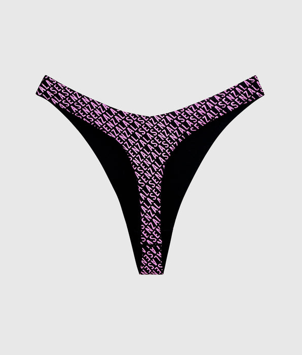 La Senza No Show Invisible High Leg Thong Panty
