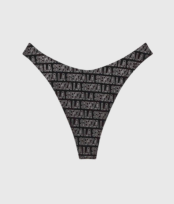 La Senza No Show Invisible High Leg Thong Panty
