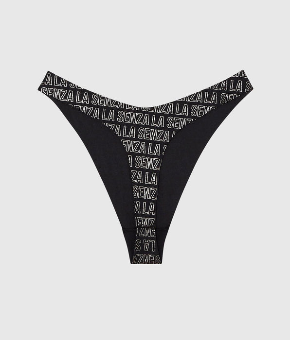 La Senza No Show Invisible High Leg Thong Panty